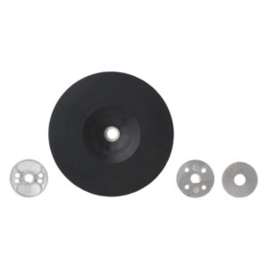 SOPORTE DISCO LIJA FIBRA PLANO NEGRO 180MM PN09387 GR.60/80/120 REF,7000110551 3M