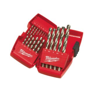 ESTUCHE BROCAS HSS METAL THUNDERWEB 1-10 19PZ 4932352374 MILWAUKEE