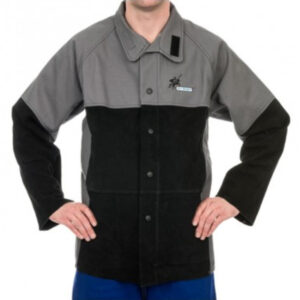 CHAQUETA SOLDADOR IGNIFUGA REFORZADA ARC KNIGHT T-M 38-4350 WELDAS