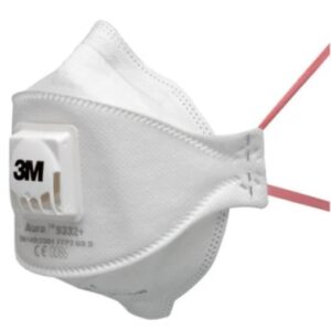 MASCARILLA PLEGADA SERIE AURA C/VALVULA FFP3 9332+GEN3 REF,7100138357 3M