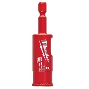CORONA DIAMOND PLUS™ SECO O HÚMEDO DE 15MM 1/4″HEX. REF,49560513 MILWAUKEE
