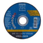 DISCO CORTE INOX EHT 115X2.4 A30 PSF STEELOX 61730122 PFERD