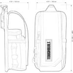 bolsa portaherramientas voltímetro ToughBuilt TB-CT-34-B
