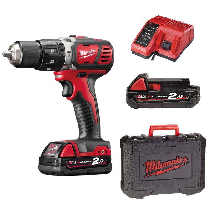 Casa de los Taladros SRL - Promoción!! Taladro Milwaukee 13mm  420.000 Gs. Potente motor de 680 Watts: Ofrece 0-3000 RPM y 0-48000 GPM  para un rendimiento superior Compacto, permite trabajar en espacios