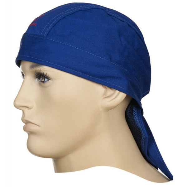 GORRO SOLDADOR AZUL (PAÑUELO) WELDAS REF 23-3612 FR DOO-RAG – Soldufer