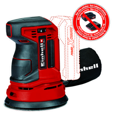 Amoladora a bateria einhell 18v (bateria no incluida) •