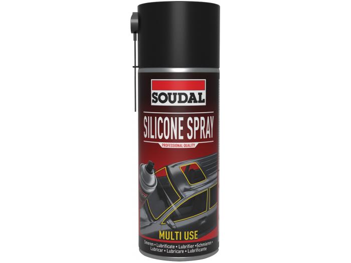 SILICONA EN SPRAY (SILICONE SPRAY) 400 ml REF.42119704 SOUDAL – Soldufer