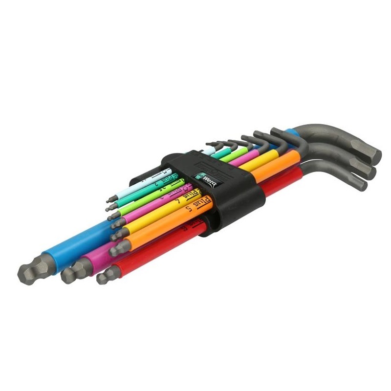 JUEGO LLAVES ALLEN 1.5-10 9PZ EXTRA LARGA COLORES REF,05022089001 WERA –  Soldufer