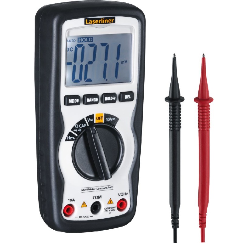 208805-4021563671236-MULTIMETRO-DIGITAL-MULTIMETER-COMPACT-REF-083-034A-LASERLINER Multímetro digital compacto 083.034A MULTIMETER-COMPACT MULTIMETRO LASERLINER - Imagen 1