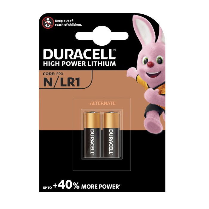 211512-5000394203983-PILA-ALCALINA-MN9100-LR1-1-5V-2PILAS-DURACELL PILA ALCALINA MN9100 LR1 1.5V(2PILAS) DURACELL - Imagen 1