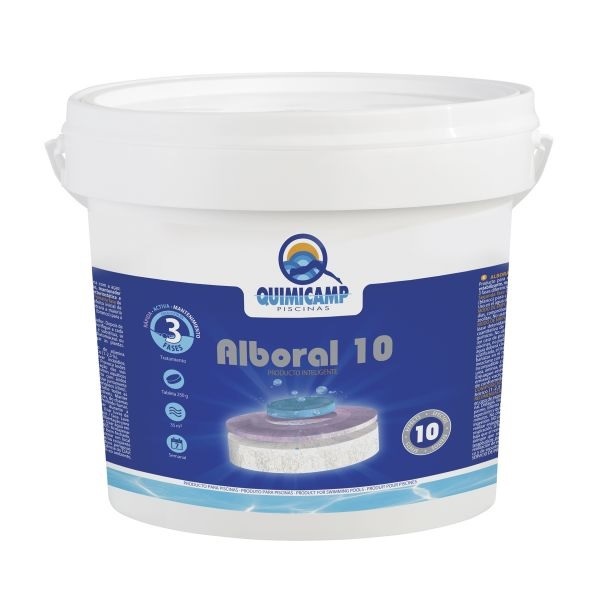 214575-8410189032167-CLORO-ALBORAL-10-ACCIONES-TAB-250-5KG-REF-201205-QUIMICAMP CLORO ALBORAL 10 ACCIONES TAB.250 5KG. REF.201205 QUIMICAMP - Imagen 1